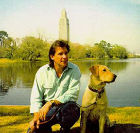 Budd Riddle With Dog